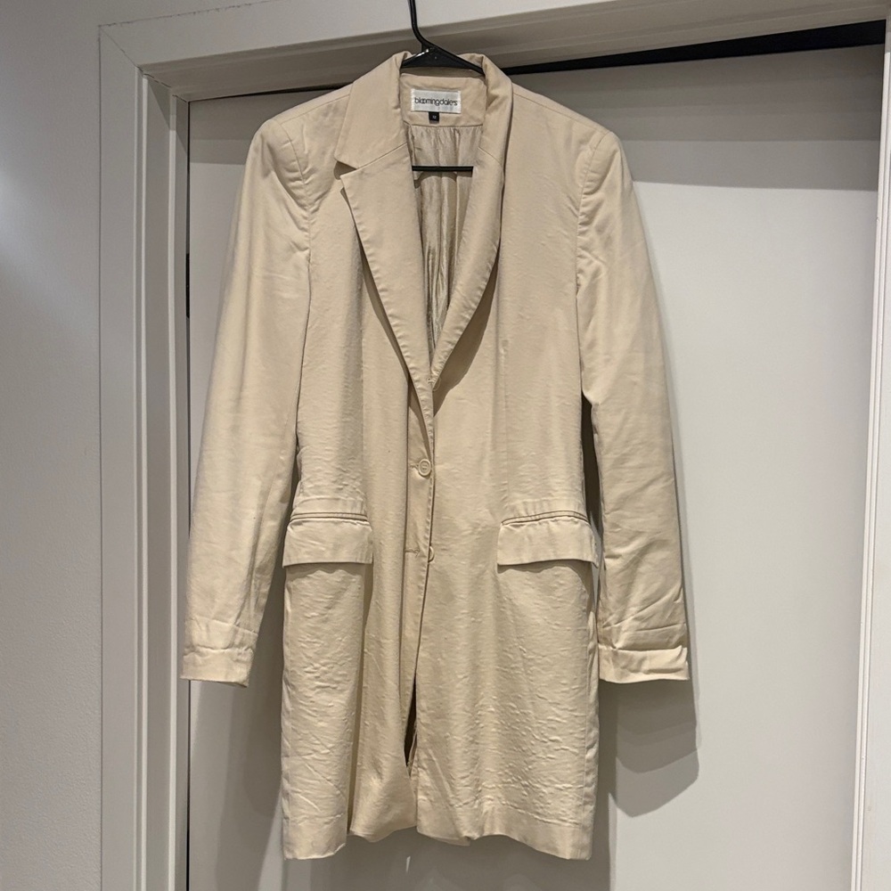 Bloomingdale's Beige Trench Coat